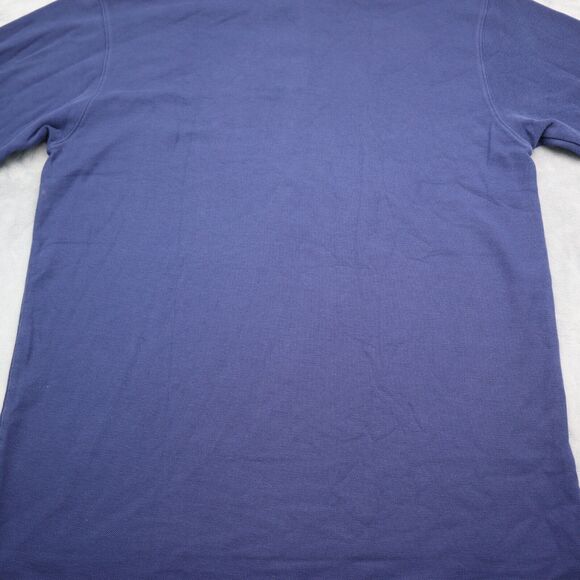 L L Bean Shirt Mens Medium Blue Polo Short Sleeve Collar Neck Tee - Picture 14 of 16